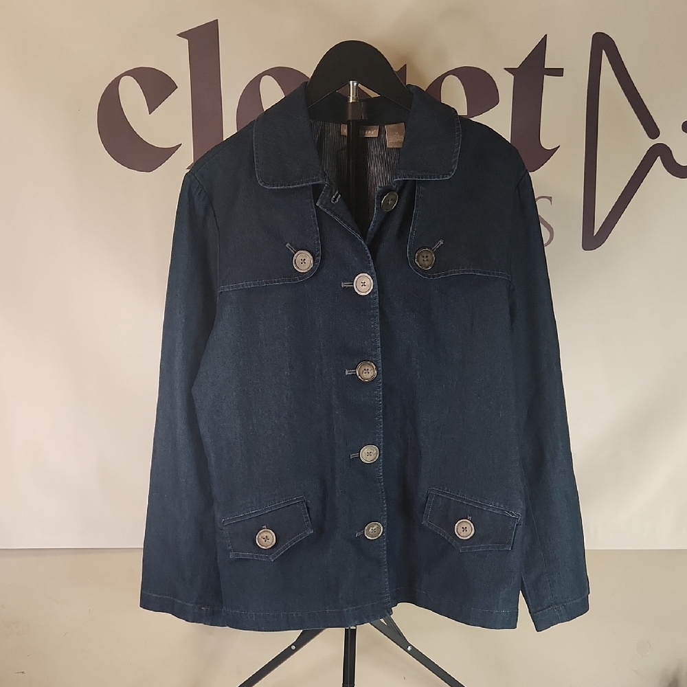 Kim Rogers Dark Blue Jean Jacket